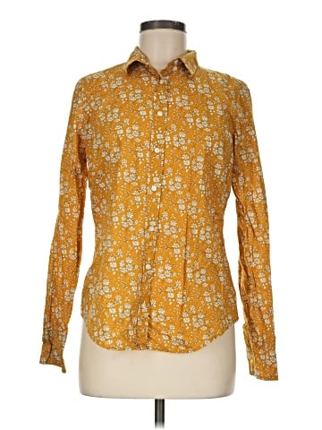 Liberty Art Fabrics for J.Crew Long Sleeve Button-Down Shirt (view 1)