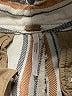 Free People Stripes Tan Linen Pants Size 2 - photo 4