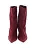 Colin Stuart 100% Leather Burgundy Boots Size 7 - photo 2