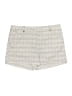 Ann Taylor LOFT Plaid Ivory Shorts Size 12 - photo 1