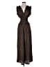 Max Studio Tweed Brown Jumpsuit Size M - photo 1