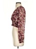 Wilfred 100% Polyester Burgundy 3/4 Sleeve Blouse Size XXS - photo 5