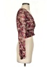 Wilfred 100% Polyester Burgundy 3/4 Sleeve Blouse Size XXS - photo 4