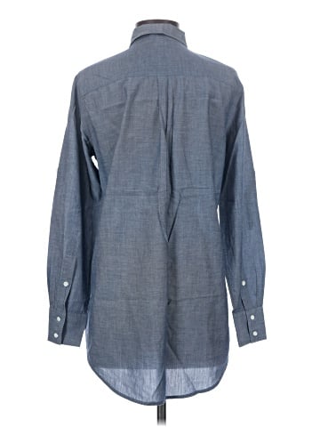 J.Crew Factory Store Long Sleeve Button-Down Shirt (view 2)