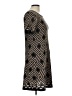 Just... Taylor Argyle Black Cocktail Dress Size L - photo 4
