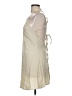 Unbranded 100% Polyester Ivory Sleeveless Top Size M - photo 5
