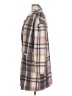 Zeagoo 100% Polyester Plaid Ivory Coat Size L - photo 5