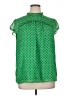 Carolina Belle 100% Polyester Green Short Sleeve Blouse Size XL - photo 1