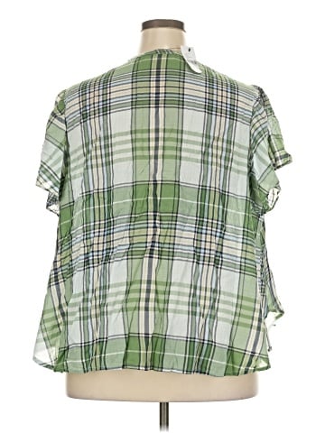 Lane Bryant Short Sleeve Blouse (view 2)