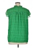 Carolina Belle 100% Polyester Green Short Sleeve Blouse Size XL - photo 2