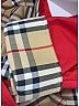 Burberry 100% Polyester Red Raincoat Size XS - photo 9