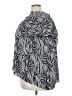 Rose + Olive 100% Polyester Print Black Short Sleeve Blouse Size 3X - photo 5
