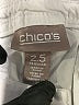 Chico's Ivory Cargo Pants Size Lg (2.5) - photo 7
