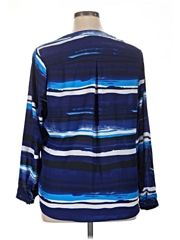 Notations Long Sleeve Blouse (view 2)