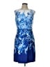 Sandra Darren Blue Cocktail Dress Size 10 - photo 1