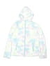 Lands' End 100% Polyester Tie-dye White Zip Up Hoodie Size 14 - 16 - photo 1