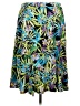 NY Collection Tropical Black Casual Skirt Size M - photo 2
