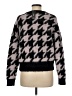 Express Houndstooth Gray Pullover Sweater Size M - photo 2