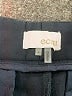 Ecru Color Block Black Track Pants Size 4 - photo 4
