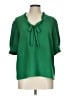 CeCe Green 3/4 Sleeve Blouse Size L - photo 1