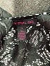 Material Girl Print Gray Black Romper Size XL - photo 4