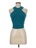 Happily Grey Teal Sleeveless Top Size Med - Lg - photo 1