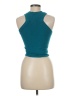 Happily Grey Teal Sleeveless Top Size Med - Lg - photo 2