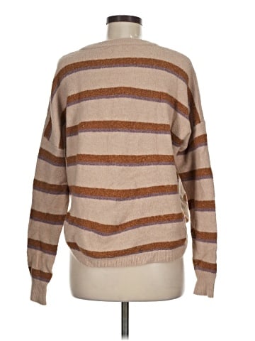 Madewell Westlake Striped Pullover Sweater in Coziest Yarn (view 2)