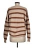 Madewell Stripes Tan Pullover Sweater Size M - photo 2