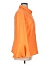 Boston Proper 100% Polyester Orange 3/4 Sleeve Blouse Size XL - photo 4