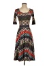 Lularoe Chevron-herringbone Brown Casual Dress Size XS - photo 1