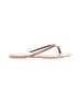 Charlotte Russe Tan Flip Flops Size 7 - photo 1