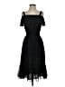 Tommy Hilfiger 100% Polyester Black Cocktail Dress Size 4 - photo 1