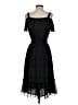 Tommy Hilfiger 100% Polyester Black Cocktail Dress Size 4 - photo 2