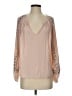 Ramy Brook 100% Polyester Tan Long Sleeve Blouse Size S - photo 1