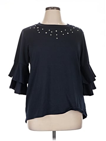 Kim & Cami 3/4 Sleeve Blouse (view 1)