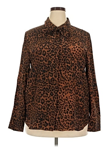 Lafayette 148 New York Long Sleeve Blouse (view 1)
