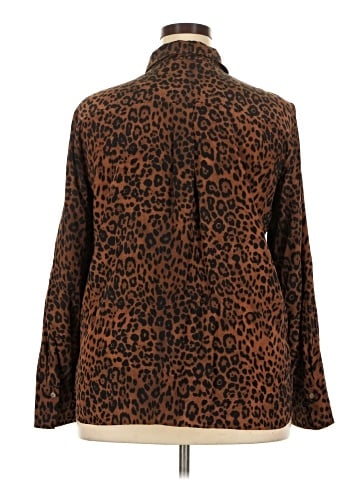 Lafayette 148 New York Long Sleeve Blouse (view 2)