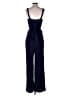 Trina Turk Solid Blue Jumpsuit Size M - photo 2
