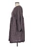 Pull&Bear Checkered-gingham Gray Casual Dress Size M - photo 5