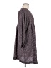 Pull&Bear Checkered-gingham Gray Casual Dress Size M - photo 4