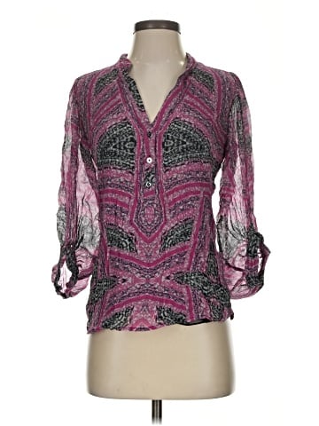 Diane von Furstenberg 3/4 Sleeve Silk Top (view 1)
