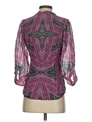 Diane von Furstenberg 3/4 Sleeve Silk Top (view 2)