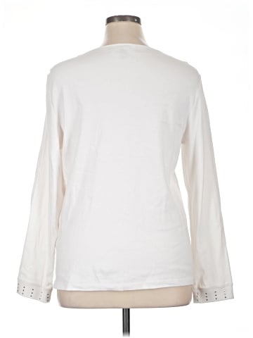 Karen Scott Long Sleeve Blouse (view 2)