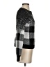 Bar III Checkered-gingham Black Pullover Sweater Size XS - photo 4