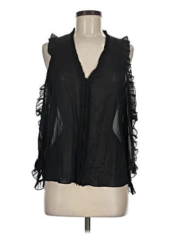 Alice + Olivia Sleeveless Silk Top (view 1)