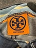 Tory Burch Stripes Blue Jeans Size 28 waist - photo 7