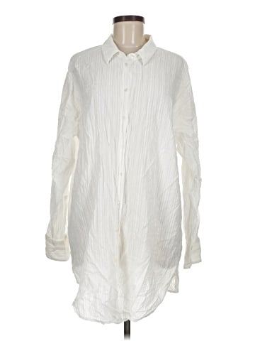 MNG Long Sleeve Button-Down Shirt (view 1)