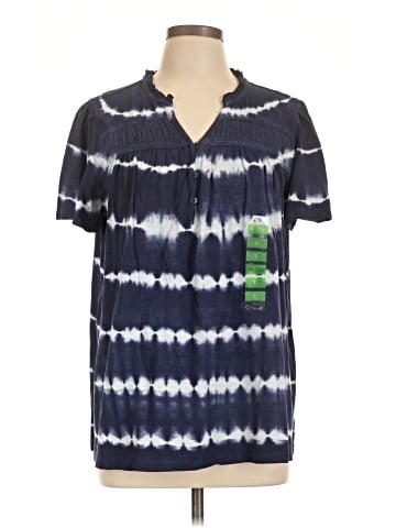 Gloria Vanderbilt Short Sleeve Blouse (view 1)