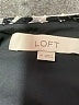 Ann Taylor LOFT 100% Polyester Print Black Casual Dress Size M - photo 7